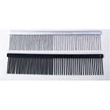 Chrome Whippet Comb Medium Coarse 7.5 inch