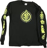 Dirty Donny Shrunken Head Longsleeve Rocker Tee Hot Rod Retro Finkie T-Shirt