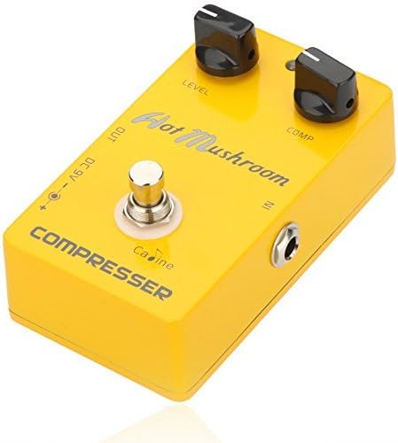Caline CP-10 Compressor Guitar Effect Pedal Hot Mushroom Aluminum Alloy Housing Ture Bypass