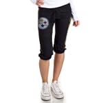 Junk Food Pittsburgh Steelers Cropped Sweatpant - Charcoal $36.00