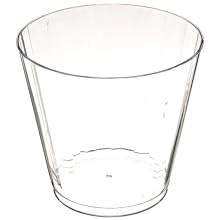Classic Crystal CC9240 9 oz Clear Squat Fluted Tumbler (20 Packs of 12)