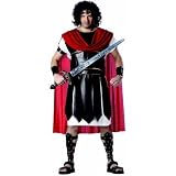 Mens Plus Size Hercules Costume or Roman Warrior Costume (Sword/Sandals Not Included)