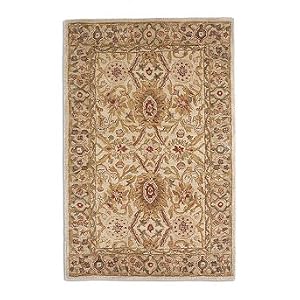 Beige Anatolia Fields Wool Area Rug - 8' Round - Frontgate