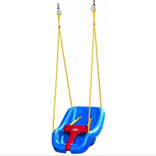 Little Tikes Snug Shoulder Straps 2-in-1 Hanging Chair Baby Toddler Kids Child Swing Play Outdoor 'n Secure Blue