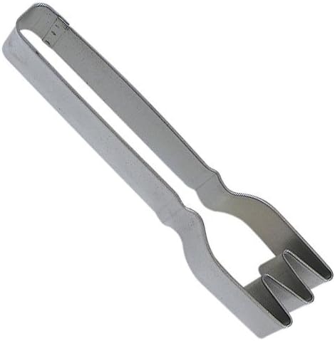 CybrTrayd R&M Fork 6" Cookie Cutter, One Size, Metallic