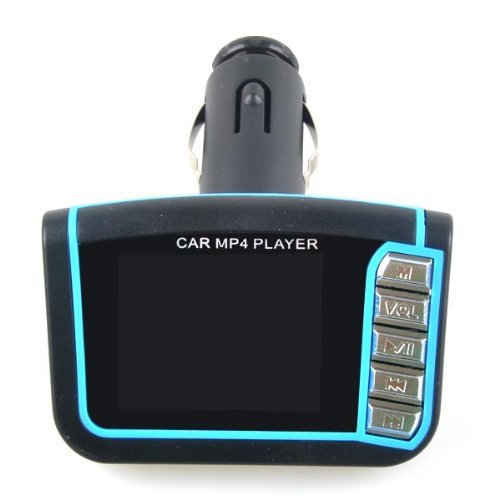 Neewer 1.3" LCD Car Mp3 Mp4 Player Wireless FM Transmitter with Remote Supports SD MMC Card