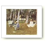 ジョン シンガー サージェント Monet Painting アートポスター