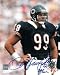 Dan Hampton Autographed/Hand Signed Chicago Bears 8x10 Photo HOF 2002