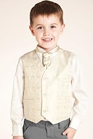 3 Piece Autograph Shirt & Waistcoat Set with Cravat