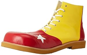 Funtasma by Pleaser Men's Halloween Clown-02 Yellow-Red Polyurethane Size -1