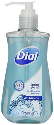 DialLiquid Hand Soap, Spring Water, 7.5 Ounce (2 Pack)