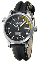 Golana Aqua Pro Swiss made Divers Watch Internal Bi-directional Rotating Divers Bezel Herrenuhr AQ100.4