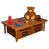 Summerside Activity Table with 2 Drawers Finish: Oak