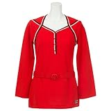 「(フィラ)FILA チュニックニット T8222101 74 ビンテージレッド S」の画像