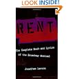 Rent: The Complete Book and Lyrics of the Broadway Musical (Applause Books) by Larson