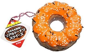 New Kawaii Japanese Pumpkin Pie French Crueller Soft Scented Soft Squishy with Sugar Sprinkles.