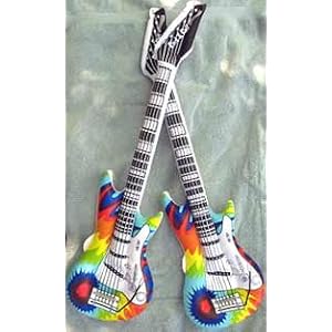 Tye Dye Blowup Guitars 42 inch (12 PKG) by 