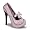 Bordello By Pleaser Women's Teeze-01 Platform Pump,Black/Pink Patent,10 M US