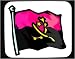 Decorated Mouse Pad with Angola, Angolan, International