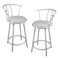 White Barstools - Set of 2