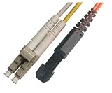 3M Multimode Duplex Fiber Optic Cable (62.5/125) - LC to MTRJ