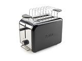 Kenwood TTM 024 Kmix Toaster mit Peek und View Funktion, pfeffer schwarz
