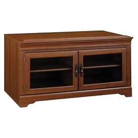 Bush Furniture Charlestown TV Stand, Dragonwood Finish