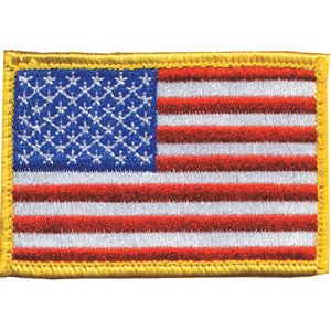 Patch  American Flag  with Velcro