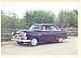 1952 Ford V 8 Tudor Sedan Postcard