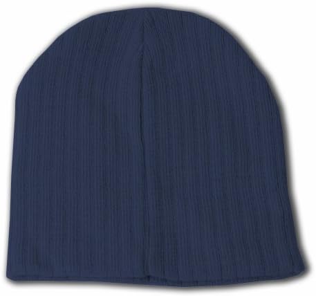 Plain Short Cable Beanie