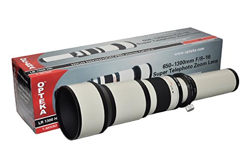 Opteka 650-2600mm High Definition Telephoto Zoom Lens for Canon EOS 7D, 6D, 5D, 5Ds, 1DX, 70D, 60D, 60Da, 50D, 40D, T6s, T6i, T5i, T5, T4i, T3i, T3 , T2i and SL1 Digital SLR Cameras