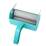 【ノーブランド品】5.9インチ　ローラーブラシ用　プラスチック製　ペイントローラー 壁装飾　DIY グリーン