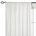 Home Flocked Dot Window Panel - Cream