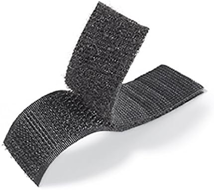 1" Black Sew-on Hook and Loop Velcro 15 Yards HORIZONTAL PRODUCTS