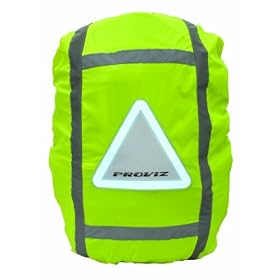 Proviz Luminescent Rucksack Cover- Yellow
