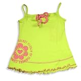 Mishmish - Girls Sundress, Lime, Pink