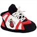 Comfy Feet MHE03PR Miami Heat Baby Slipper in Red / White / Black