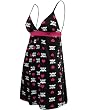 So Cal Junior's BETTER SKULL DRESSES- Black