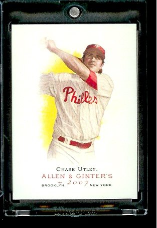 Buy 2007 Topps Allen & Ginter # 80 Chase Utley Philadelphia Phillies Baseball Card by Topps