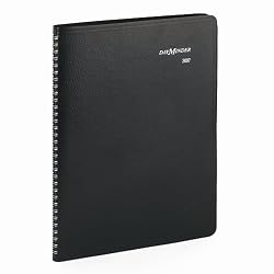Appointment Book, 8" x 11", Black AAGG52000