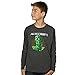 JINX Minecraft Retro Creeper Boys' Long-Sleeve Tee Shirt