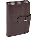 Leather Travel Agenda - Burgundy