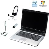 Hyrican NOT01129 15,4 Zoll WXGA Notebook (Intel Celeron M410 1,46 GHz, 1GB RAM, 80GB HDD, DVD+- DL RW, Vista Basic)