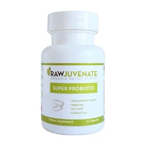 Raw Green Organics Rawjuvenate Vegan Probiotics Supplement, 0.25 Pound