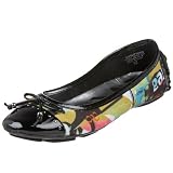 AK Anne Klein Women's Buttons 2 Ballet Flat
