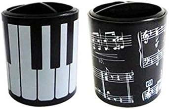 Lehope Pen Holder Pencil Container, Music Sheet Print