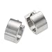 Zeeme Acier - 389010011 - Boucles d'Oreilles Mixte - Cr�oles - Acier Inoxydable