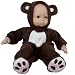 Doll Clothes for American Girl ® Bitty Baby ® 15 Inch Dolls, Adorable Bear Sleeper