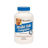 Nutri-Vet 33204 Multi-Tab Complete Chewable Tablets for Dogs 120 Count