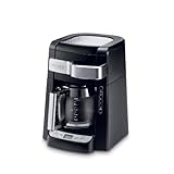 DeLonghi DCF2212T 12-Cup Glass Carafe Drip Coffee Maker, Black
